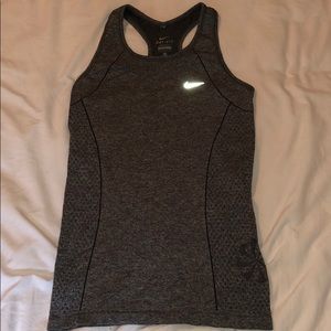 Nike Dri-Fit gray workout top